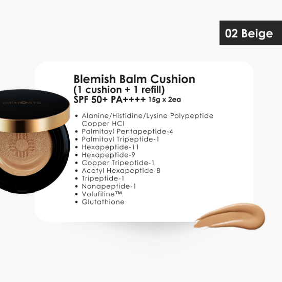 Skin Caring Blemish Balm Cushion / Beige